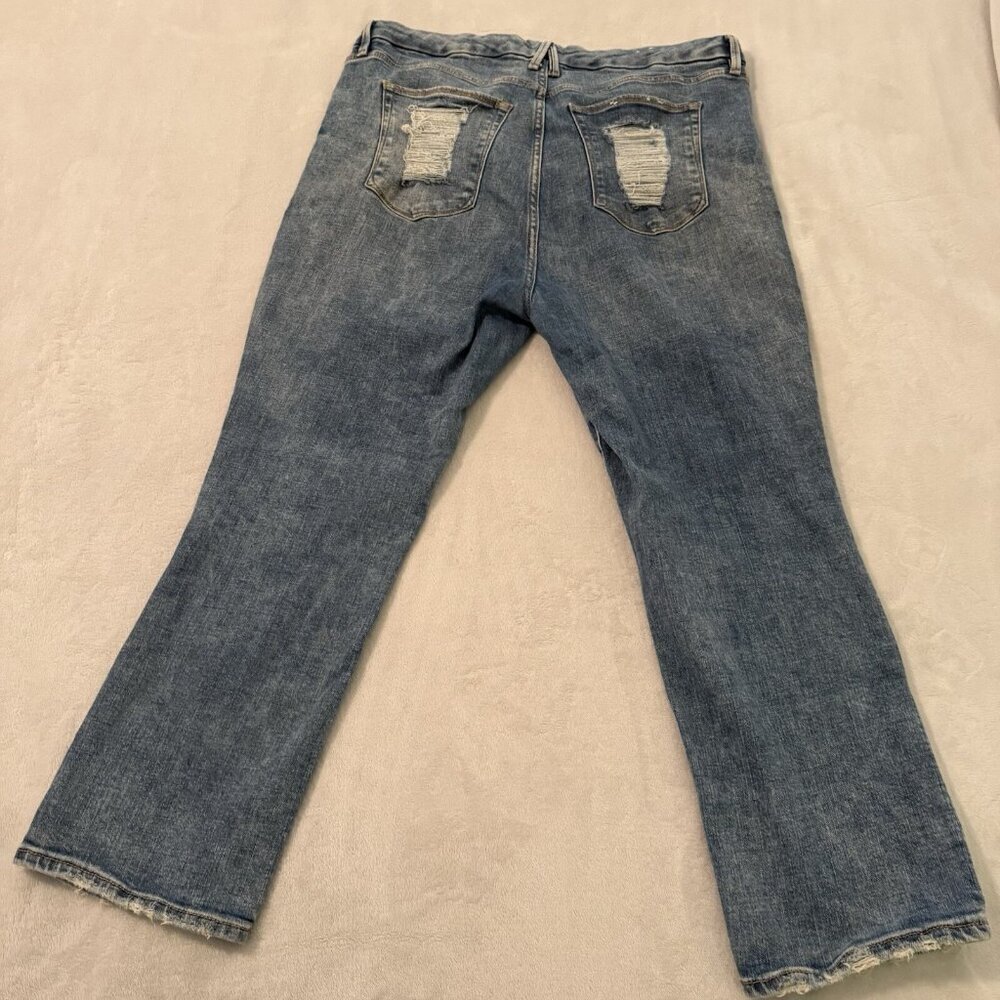 GOOD AMERICAN Good Legs Straight High Rise Jeans Size 18‎ GLSNF740OP - Picture 10 of 10